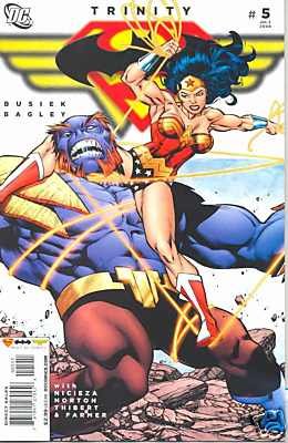 TRINITY #5 m/nm (2008) DC COMICS