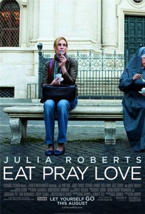 EAT PRAY LOVE (free shipping) ADVANCE MINI MOVIE POSTER JULIA ROBERTS