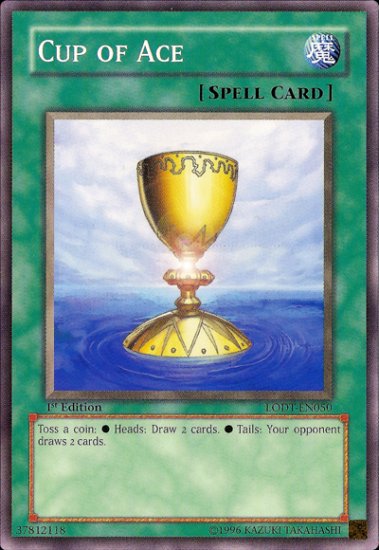 YUGIOH YU-GI-OH! CUP OF ACE LODT-EN050
