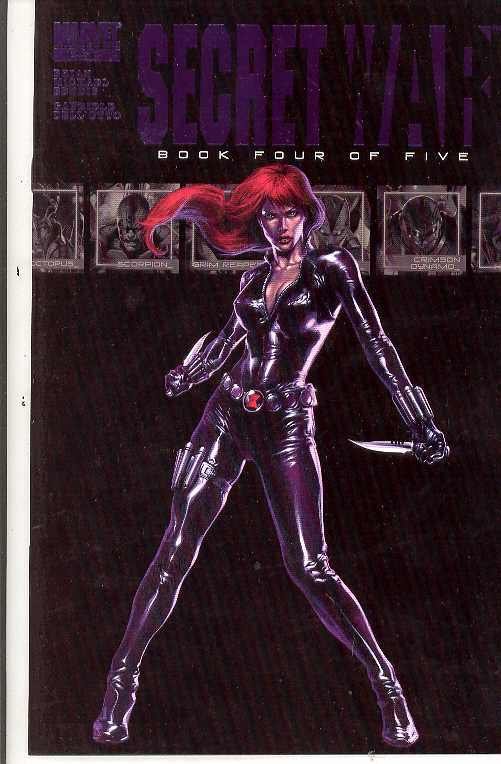 SECRET WAR BOOK 4 FOUR (OF FIVE) MARVEL COMICS near mint comic