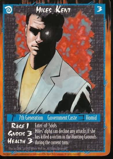 Rage Miles Kent (The Wyrm) near mint card