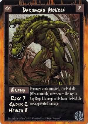 Rage Deranged Mokole (Limited Edition) near mint card