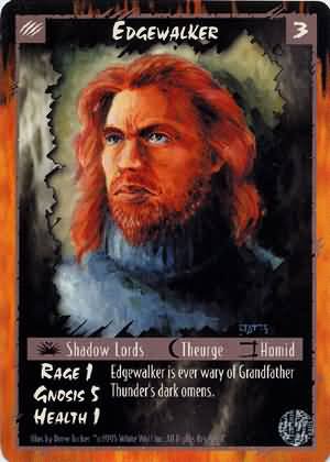 Rage Edgewalker (Limited Edition) near mint card