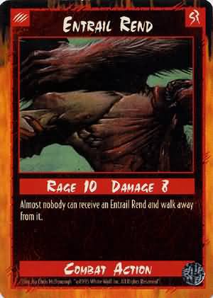 Rage Entrail Rend (Limited Edition) near mint card