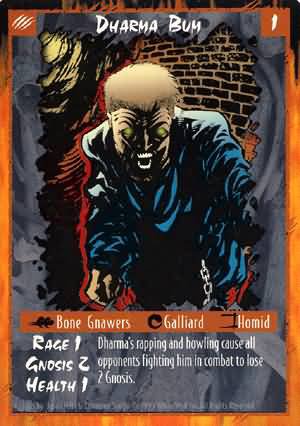 Rage Dharma Bum (Unlimited Edition) near mint card