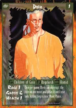 Rage Diem (Unlimited Edition) near mint card