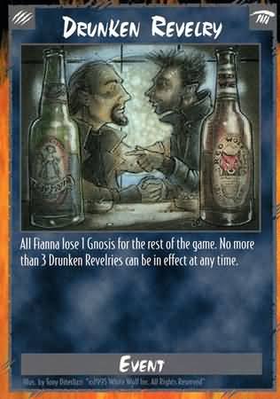 Rage Drunken Revelry (Unlimited Edition) near mint card