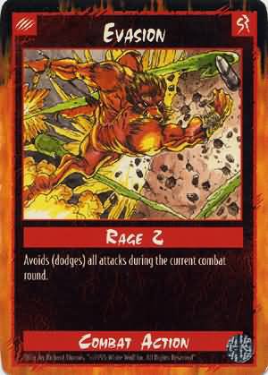Rage Evasion (Limited Edition) near mint card