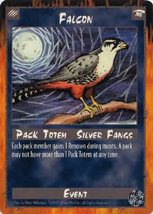 Rage Falcon (Limited Edition) near mint card