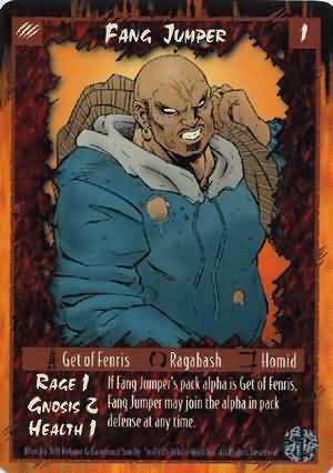 Rage Fang Jumper (Limited Edition) near mint card