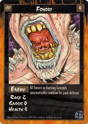 Rage Fomori Rage 2 Health 4 (Limited Edition) near mint card