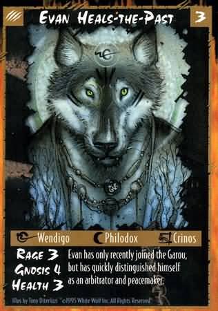 Rage Evan Heals-the-Past (Unlimited Edition) near mint card
