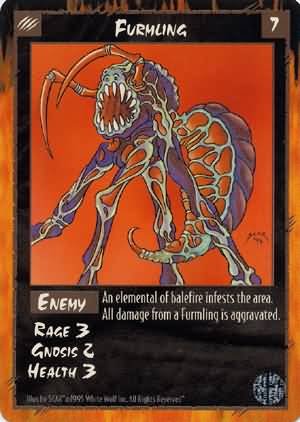 Rage Furmling (Limited Edition) near mint card