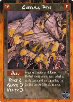 Rage Gaffling Pest (Limited Edition) near mint card