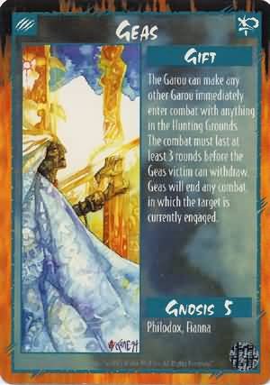 Rage Geas (Limited Edition) near mint card