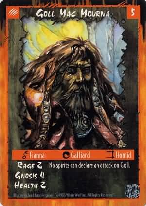 Rage Goll Mac Mourna (Limited Edition) near mint card