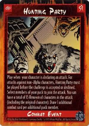 Rage Hunting Party (Limited Edition) near mint card
