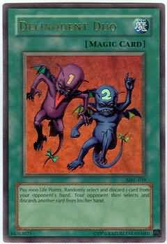 Yugioh Delinquent Duo (MRL-039) unlimited edition slightly played card Ultra Rare Holo