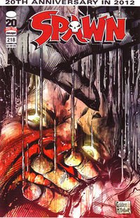 Spawn #218 near mint comic (2012)