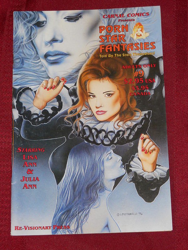 Carnal Comics Presents Porn Star Fantasies #9 (Lisa Ann & Julia Ann) 1996