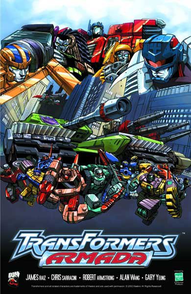 Transformers Armada poster (2002) 26 x 39 inches vintage