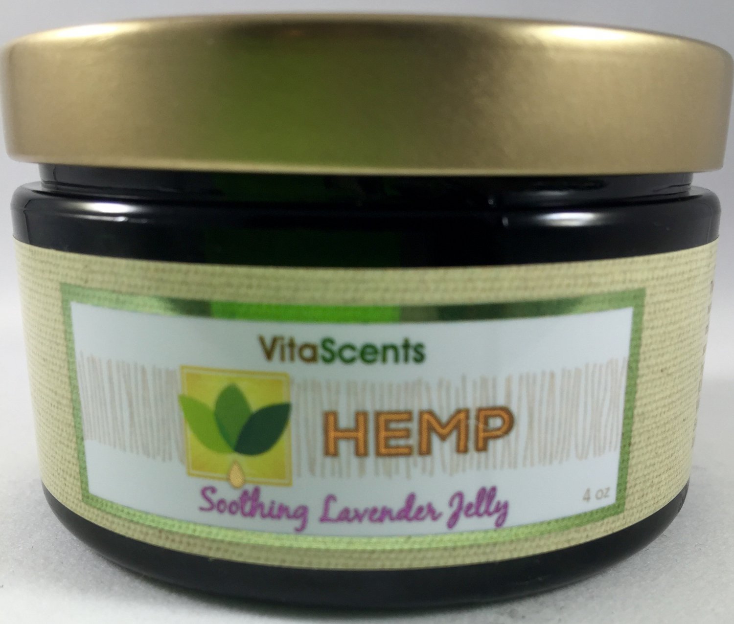 VitaScents HEMP Soothing LAVENDER JELLY for Muscle Aches Pain Relief Massage Cream
