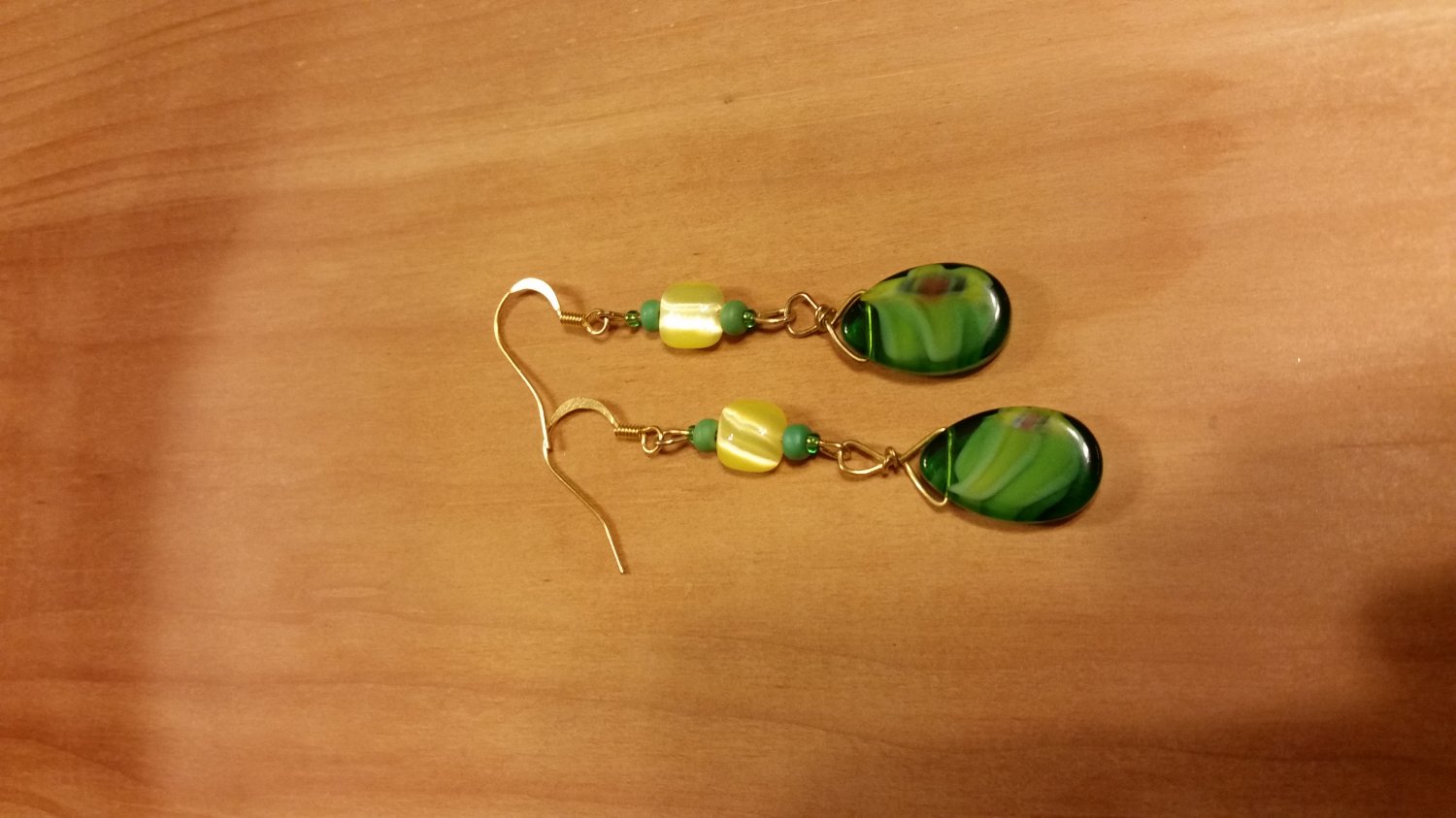 Citrus Leaves Earrings