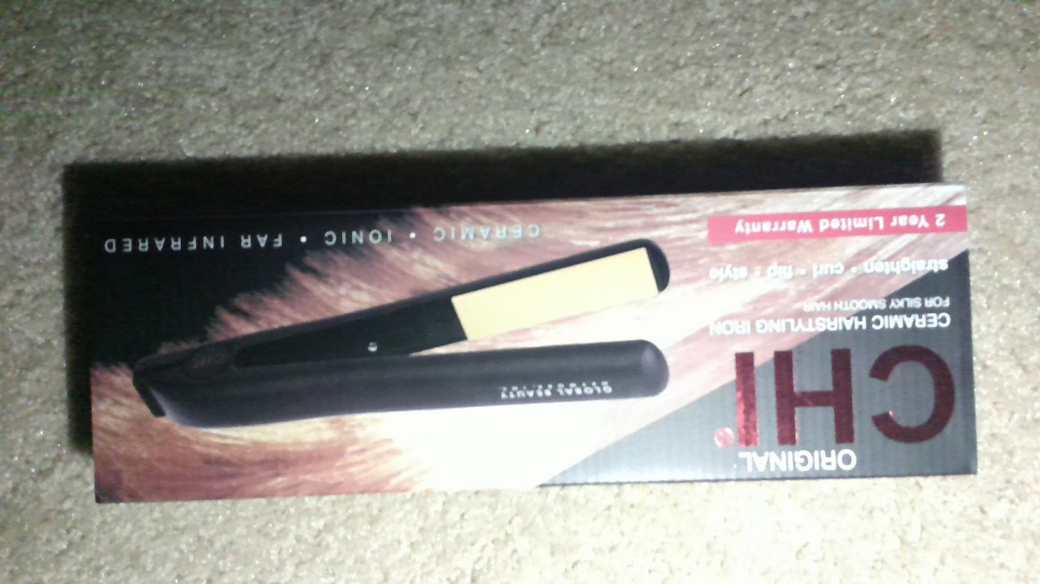 ceramic hairstyling iron
