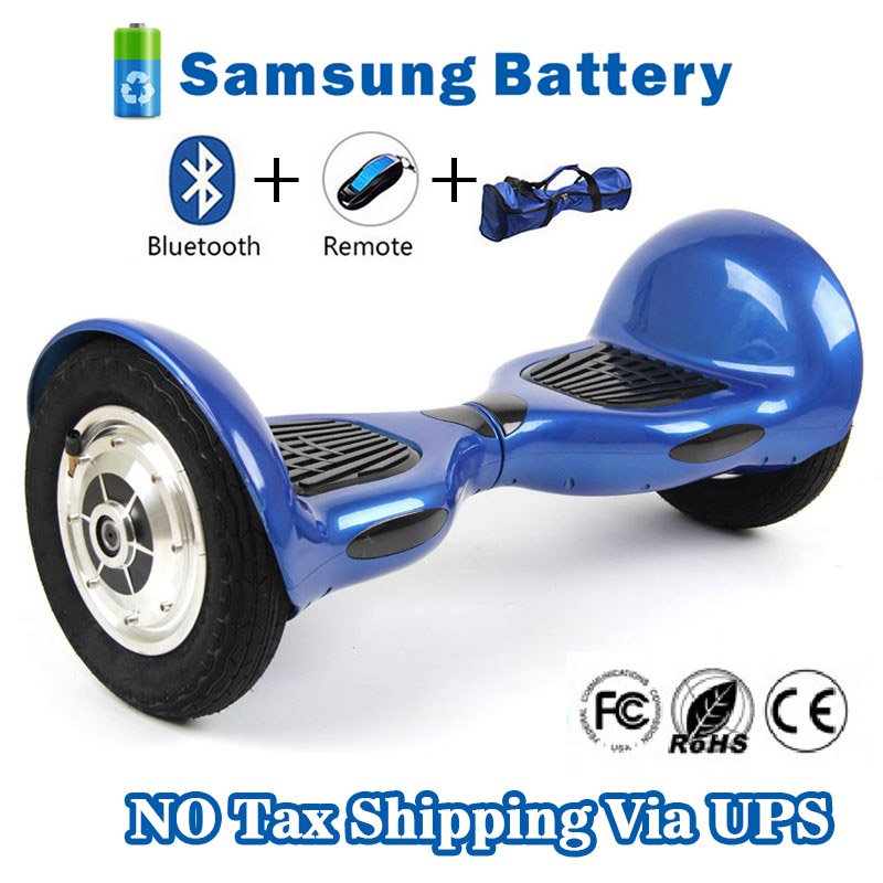 10 inch Two Wheels Smart Self Balancing scooter - Blue