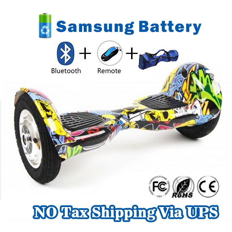 10 inch Two Wheels Smart Self Balancing scooter - Graffiti
