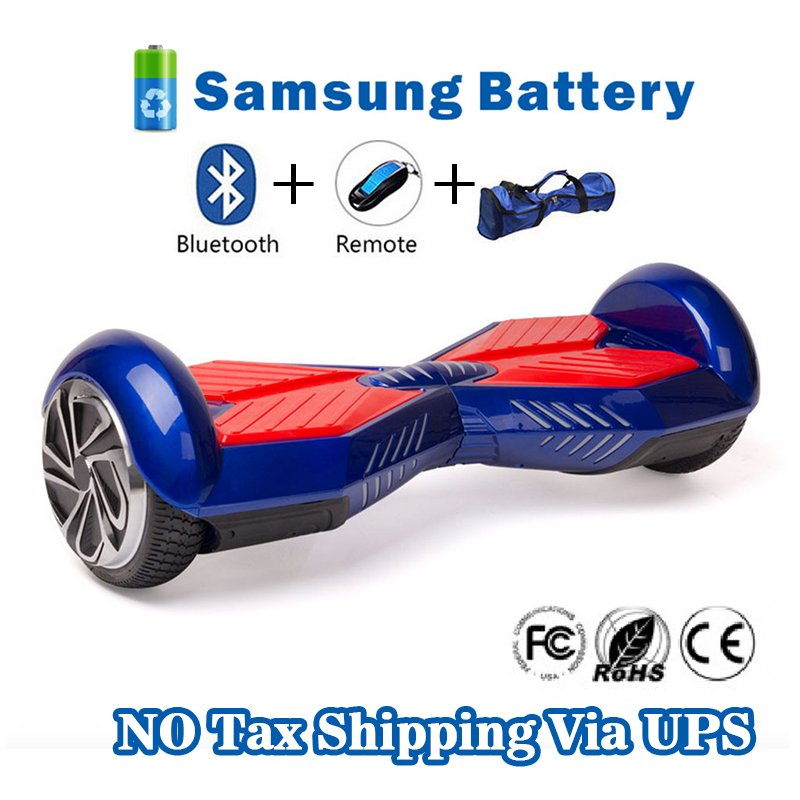 Two Wheel Smart Self Balancing Electric Scooter Transformers Blue