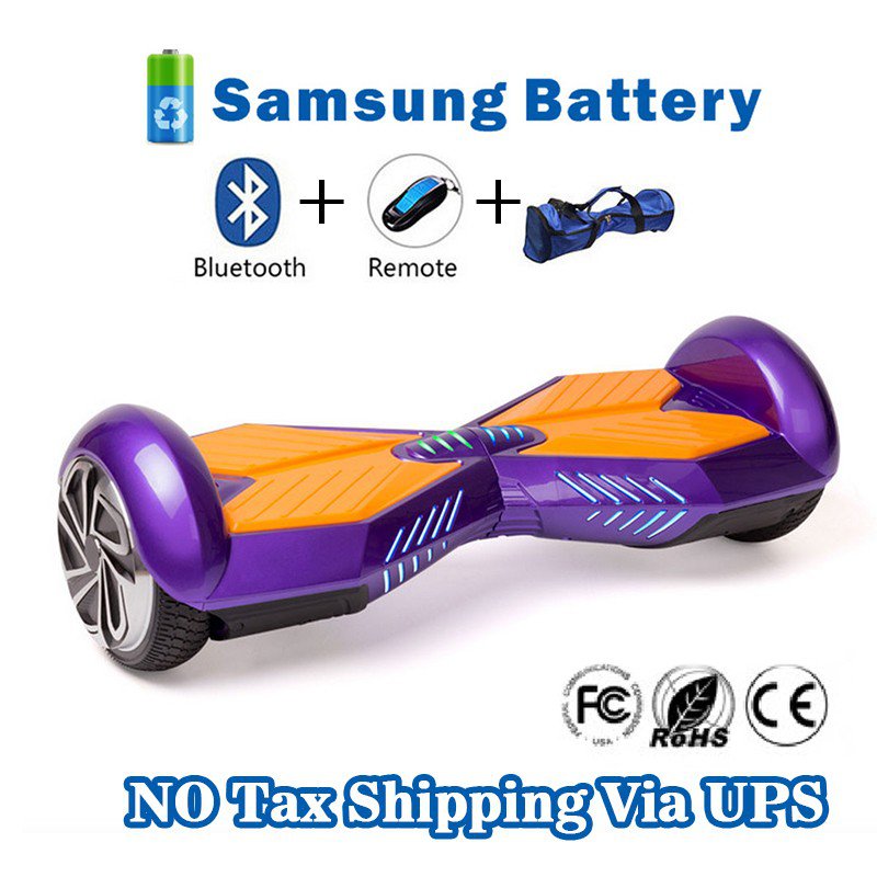 Two Wheel 4400mAh Battery Self Balancing Scooter - Transformers purple