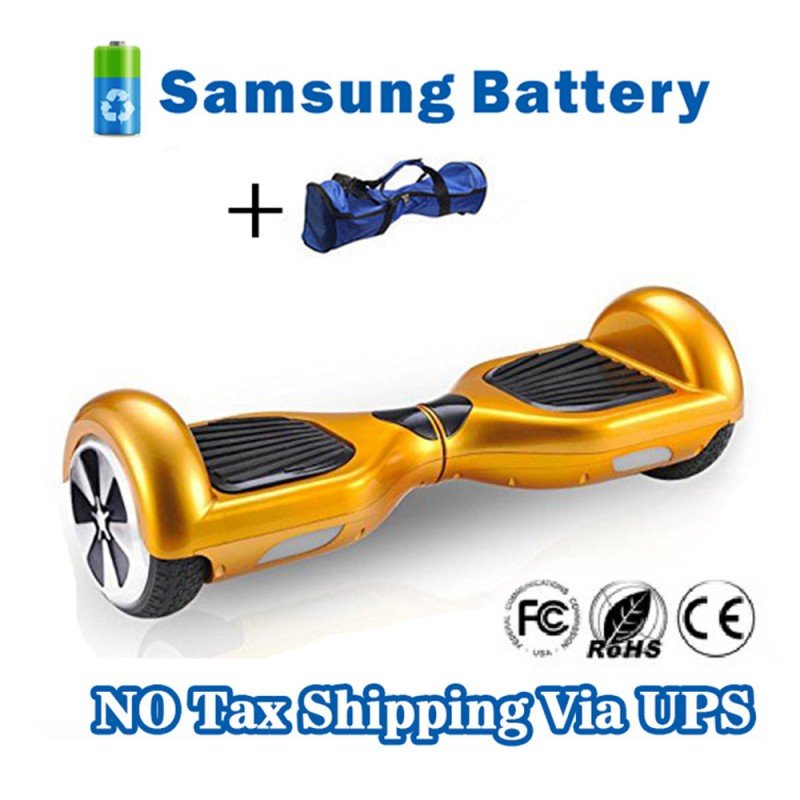 6.5 inch Self electric balance scooter 2 Wheels Hover Board Gold