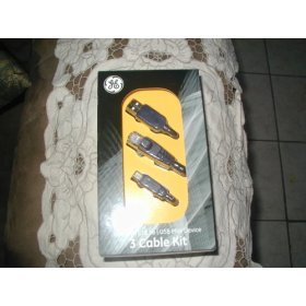 GE 3 Cable Kit Usb 2.0,cat 5e, Usb Mini Device
