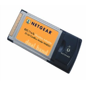 NETGEAR WAB501 Dual Band Wireless Adapter - Network Adapter - PCMCIA CardBus - 802.11b, 802.11a