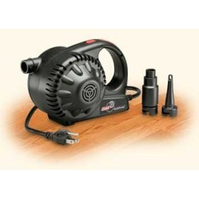 Coleman 120V AC Air Pump (Black) With Adapters