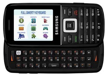 Straight Talk, Samsung T401G Prepaid Phone With Keyboard