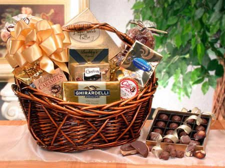 Chocolate Gourmet Gift Basket - CH061 (Shipping Alert Read Description)
