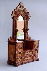 Burl Timber Dressing Table 46013