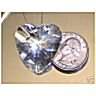 28mm Leaded Crystal Heart