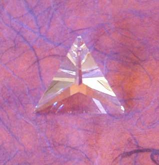 8831 - Swarovski Crystal Triangle - 30 mm