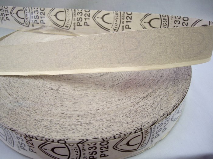 50 YARDS Kingspor PS 33 P 120 Grit Sandpaper Roll 2" Wide