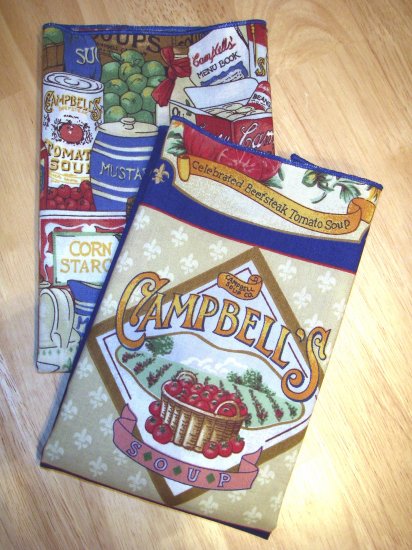 Campbell's - Double Sided Cloth Napkins - Set of 4
