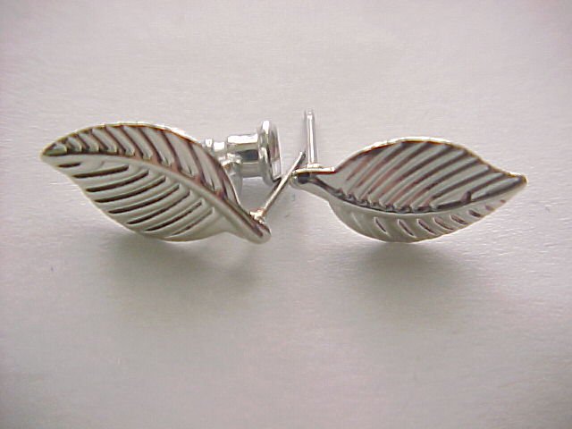 leaf earrings