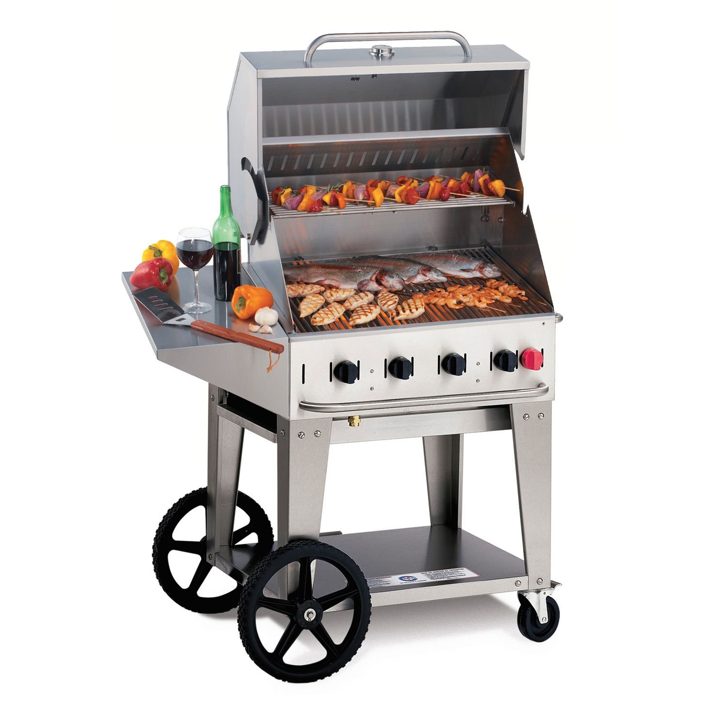 Commercial Elite Package 36" Stainless Steel Propane Gas Grill