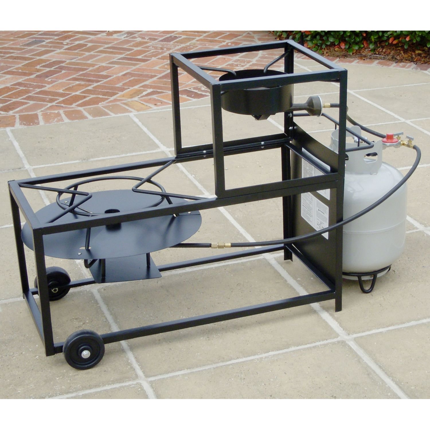 King Kooker Frying/Boiling Portable Propane Outdoor Cart Burner