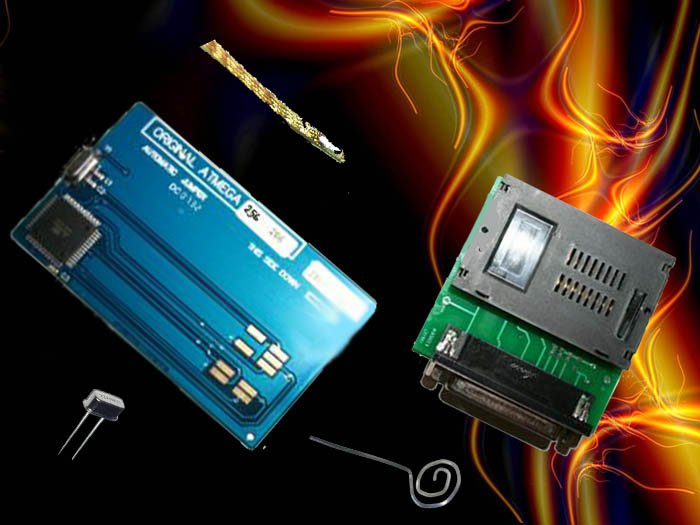 Atmega Atmel 256 development kit with FREE slot style programer