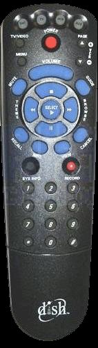 Dish Network Blue Button IR Remote Control