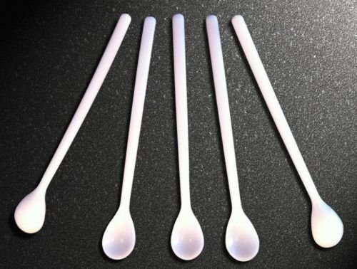 100 Count 9" Plastic Soda Spoons - Rootbeer Floats Smoothies Milkshakes Ice Tea