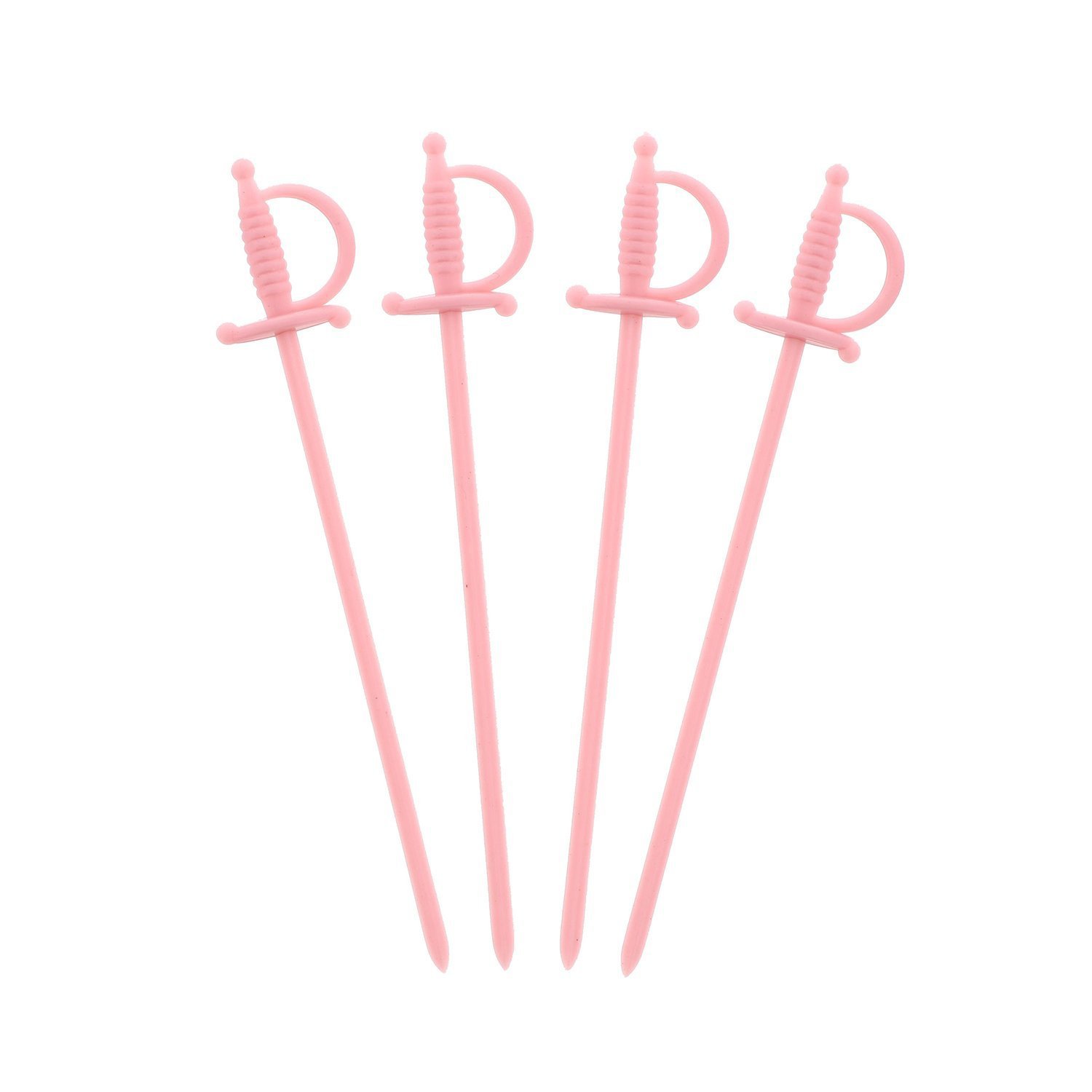 Royal Paper Pink Plastic Sword 3.25" Food Picks - 1000/Box